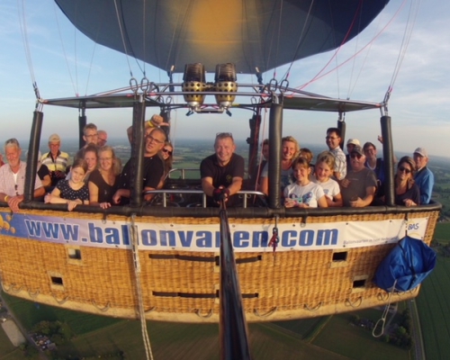 Ballonvaren vanaf Hengelo Gelderland met BAS Ballonvaarten